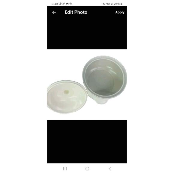 Pfaltzgraff HEIRLOOM Gray Stoneware White Floral 2 Qt Covered Casserole Bowl - Picture 6 of 6